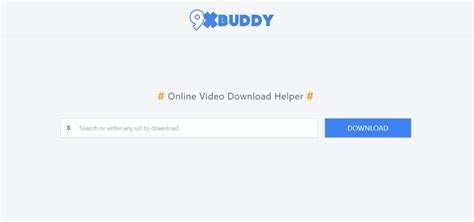 It has the easiest interface for downloading videos in a few clicks. . 9xbuddy video downloader